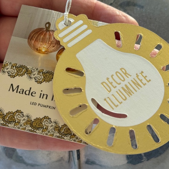 Iridescent light up pumpkin - Picture 10 of 10